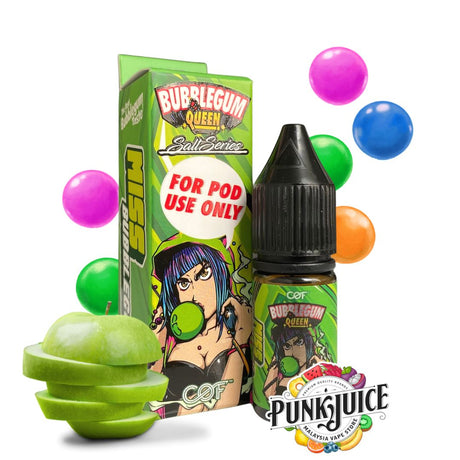 CloudyOFunky - Bubblegum Queen Kiss - Salt - 10ml