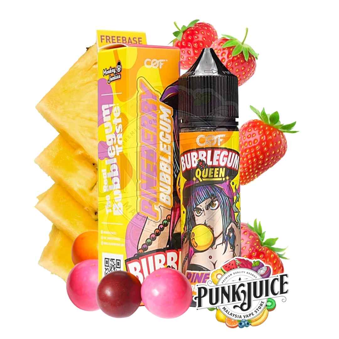 CloudyOFunky - Bubblegum Queen Pineberry - 60ml