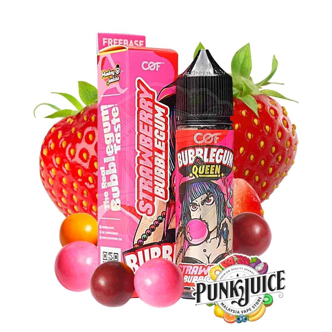 CloudyOFunky - Bubblegum Queen Strawberry - 60ml Punk Juice Vape Store CloudyOFunky - Bubblegum Queen Strawberry - 60ml Punk Juice Vape Store
