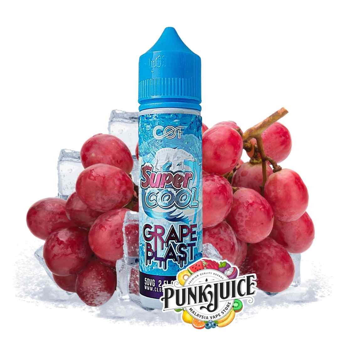 CloudyOFunky - Grape Blast Supercool Series - 60ml