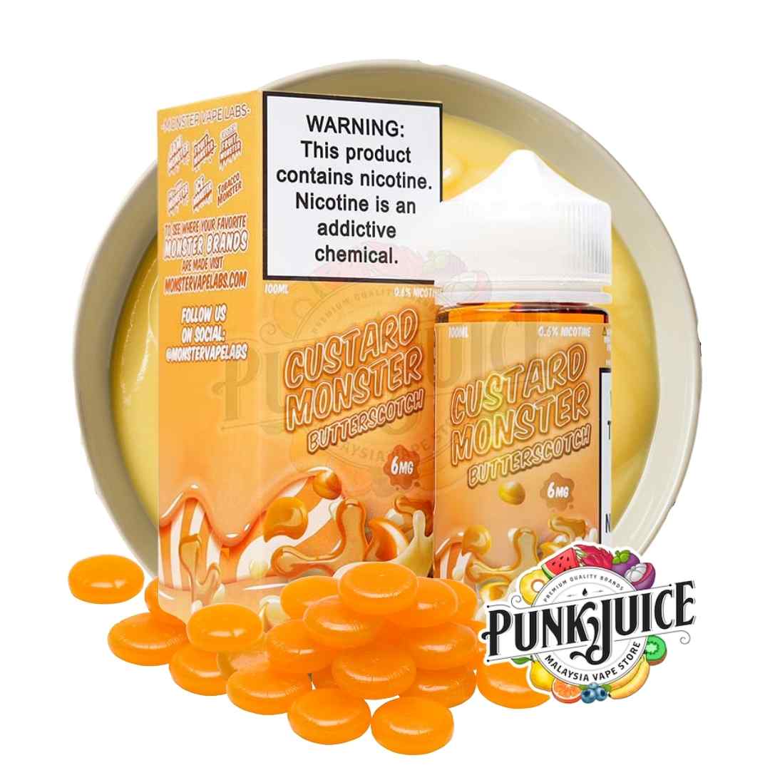 Custard Monster - Butterscotch - 100ml