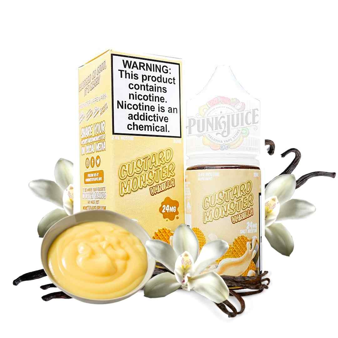Custard Monster - Vanilla - Salt - 30ml