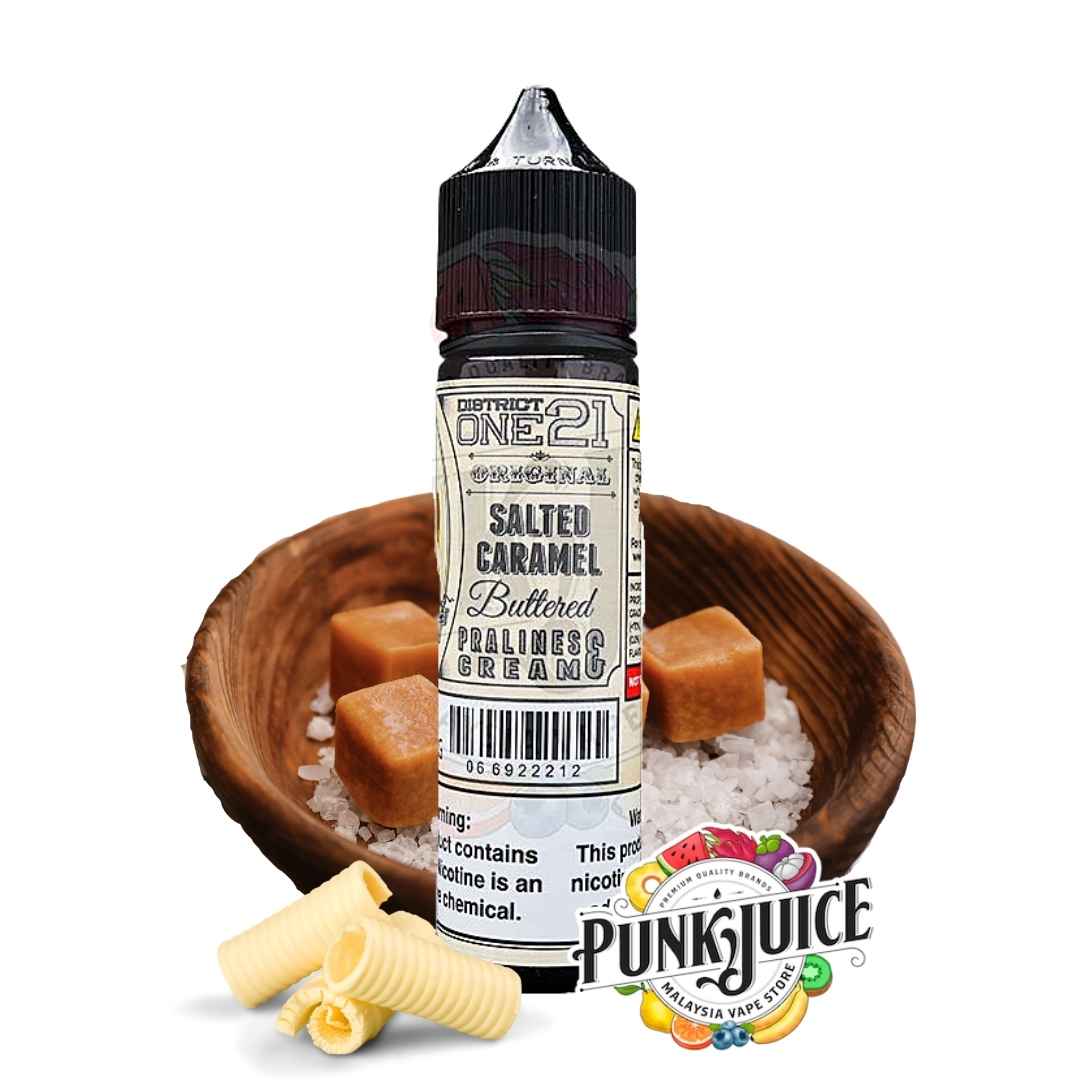 District One21 Salted Caramel - Punk Juice Vape Store District One21 Salted Caramel - Punk Juice Vape Store