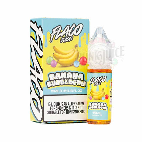 Flaco Salt - Banana Bubblegum 15ml box and bottle
