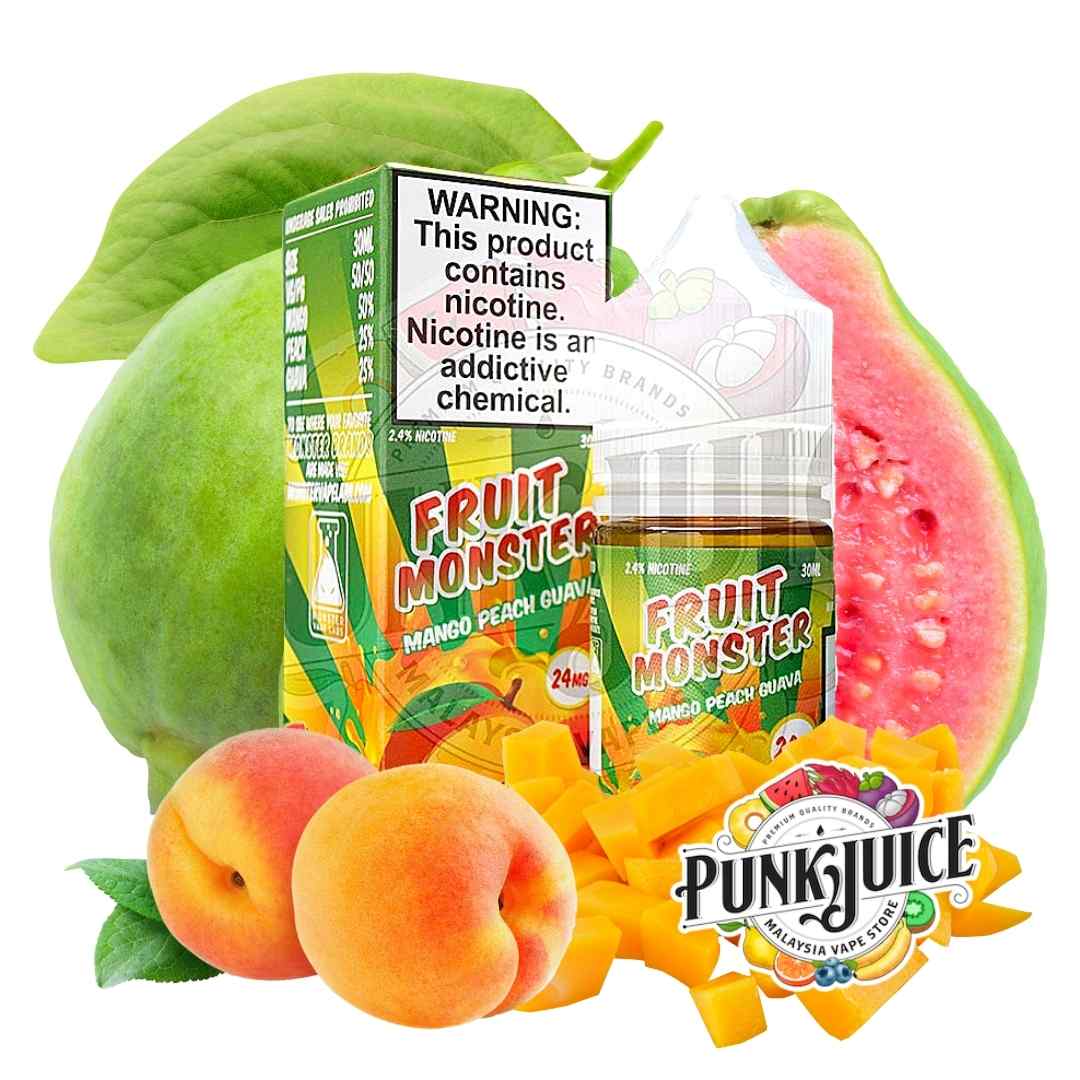 Fruit Monster - Mango Peach Guava - Salt - 30ml