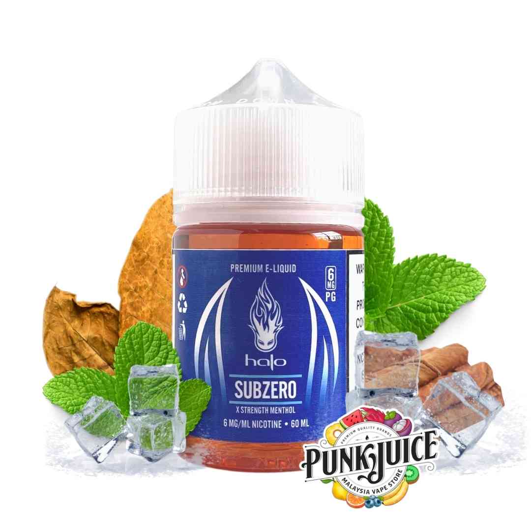 Halo Sub Zero Extra Strength Menthol - Punk Juice Vape Store