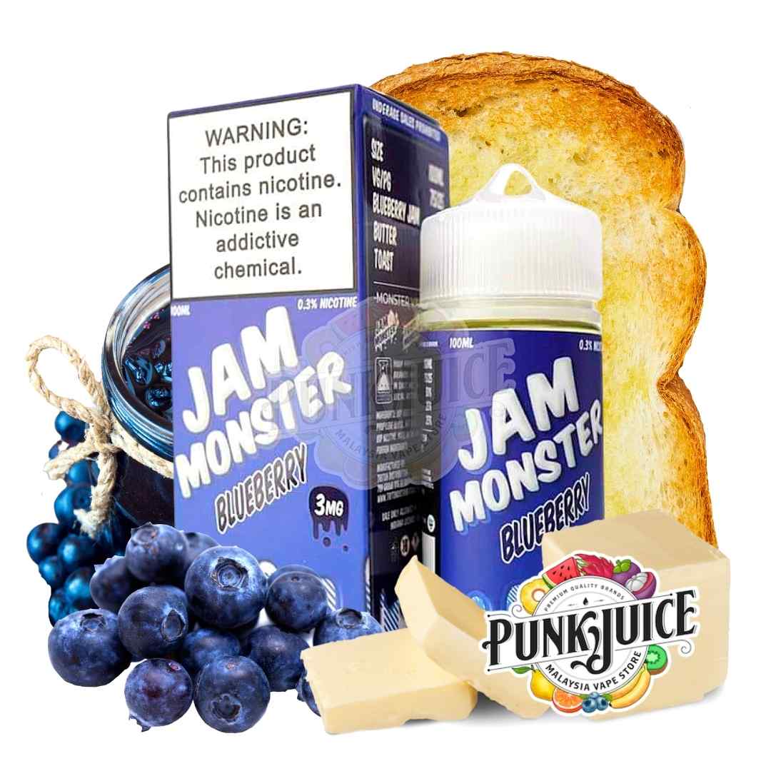 Jam Monster - Blueberry - 100ml