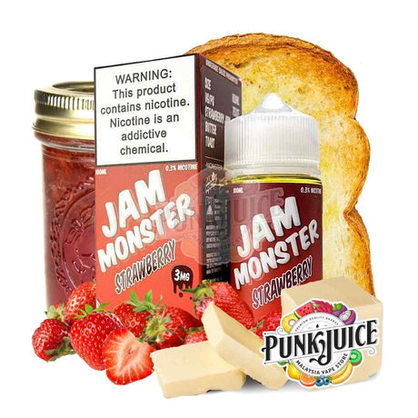 Jam Monster - Strawberry - 100ml
