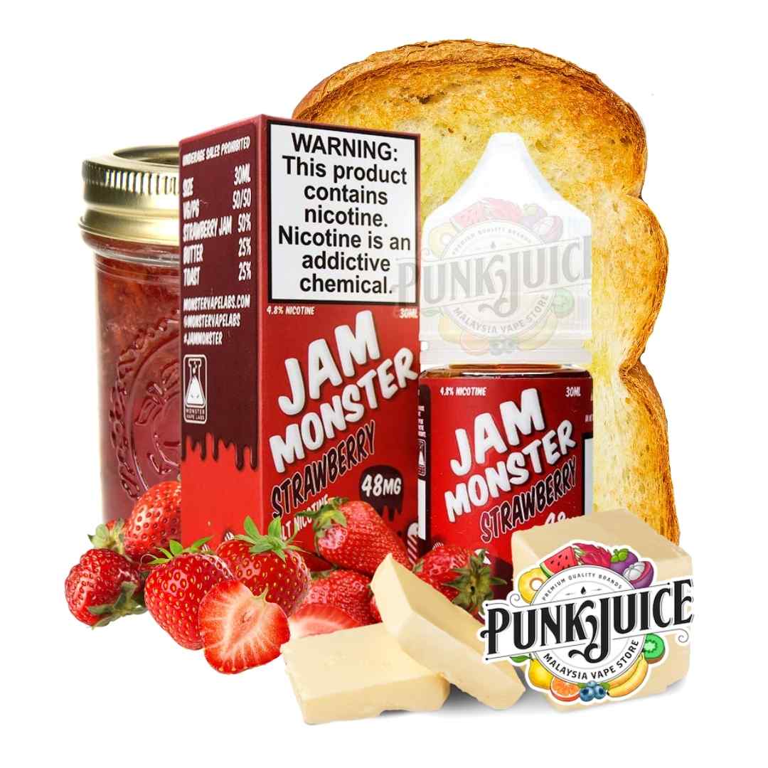 Jam Monster - Strawberry - Salt - 30ml