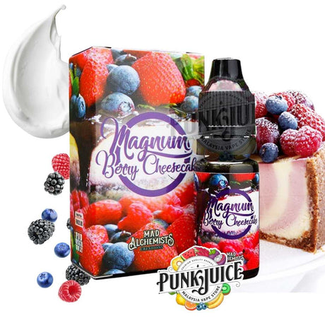 Mad Alchemists - Magnum Berry Cheesecake - Salt - 10ml