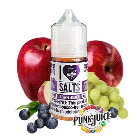 Mad Hatter - I Love Salts Grappleberry - Salt - 30ml