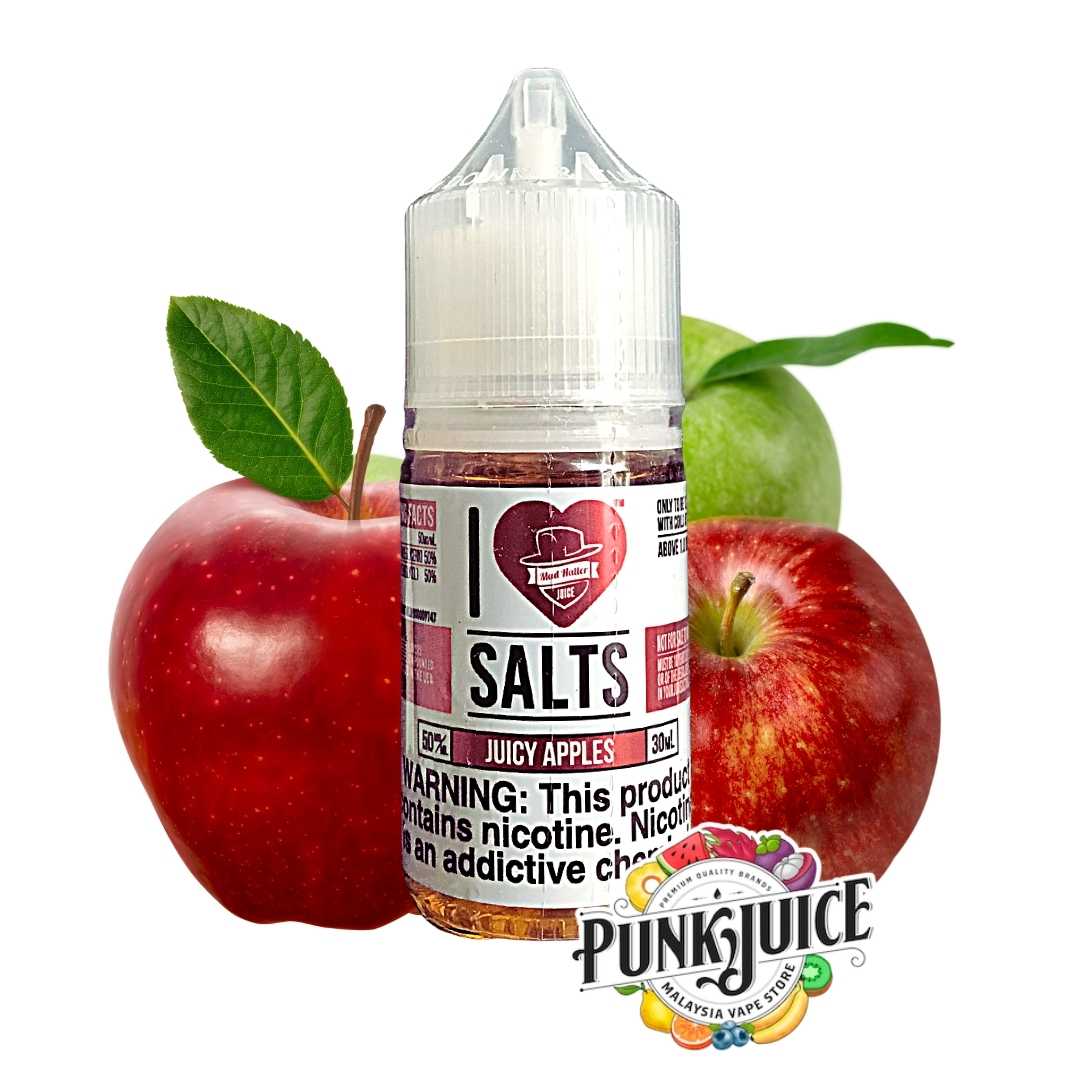 Mad Hatter - I Love Salts Juicy Apples - Salt - 30ml
