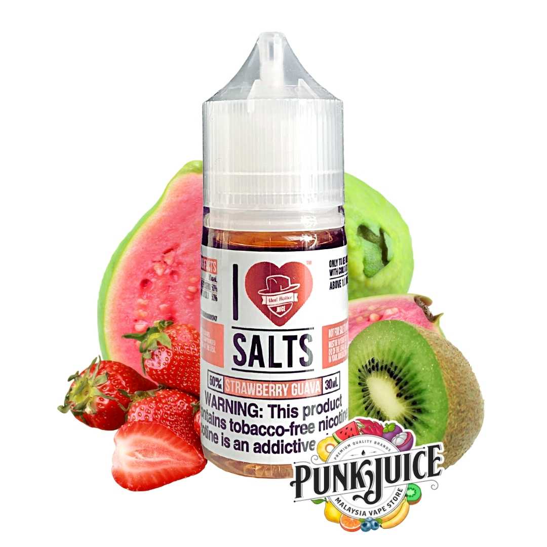 Mad Hatter - I Love Salts Strawberry Guava (formerly Island Squeeze) - Salt - 30ml