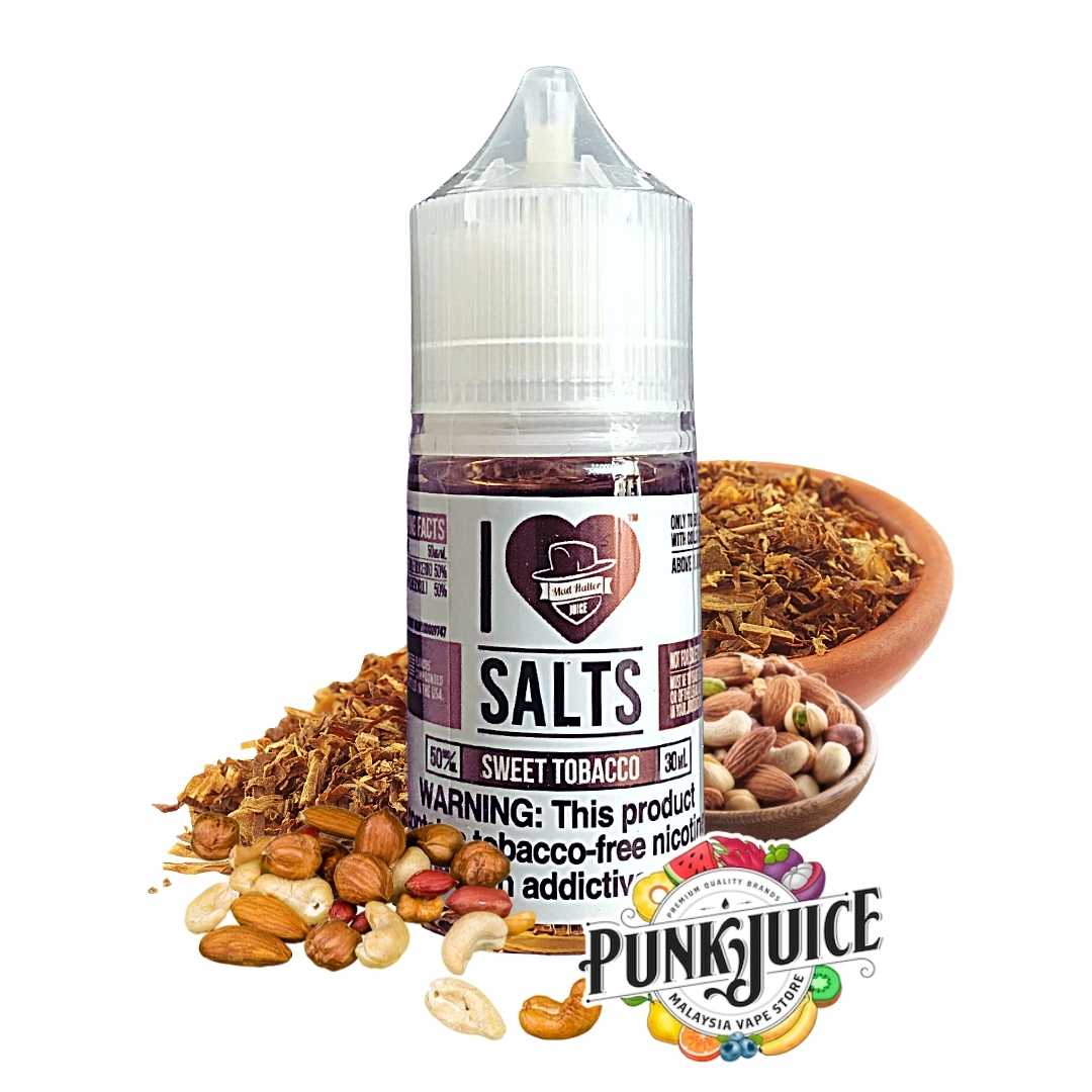 Mad Hatter - I Love Salts - Sweet Tobacco Punk Juice Vape Store Mad Hatter - I Love Salts - Sweet Tobacco Punk Juice Vape Store