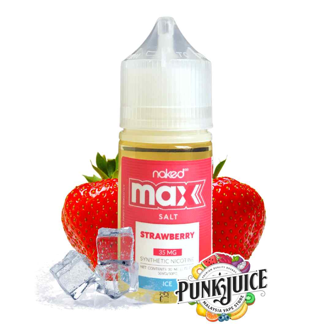 Naked 100 MAX - Strawberry Ice - Salt - 30ml