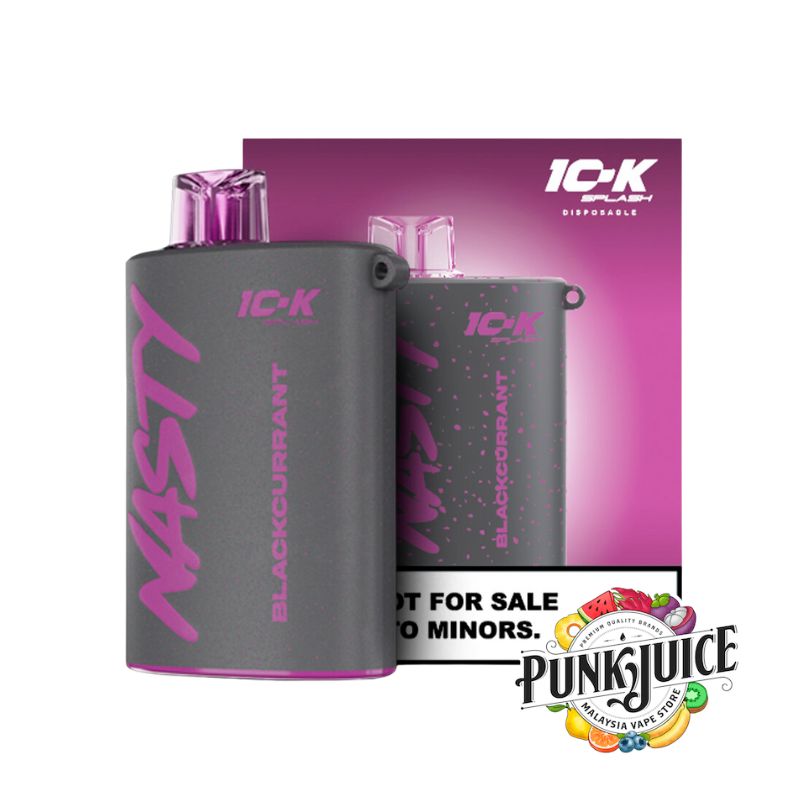 Nasty 10k Splash 10,000 Puff Disposable Pod - Blackcurrant