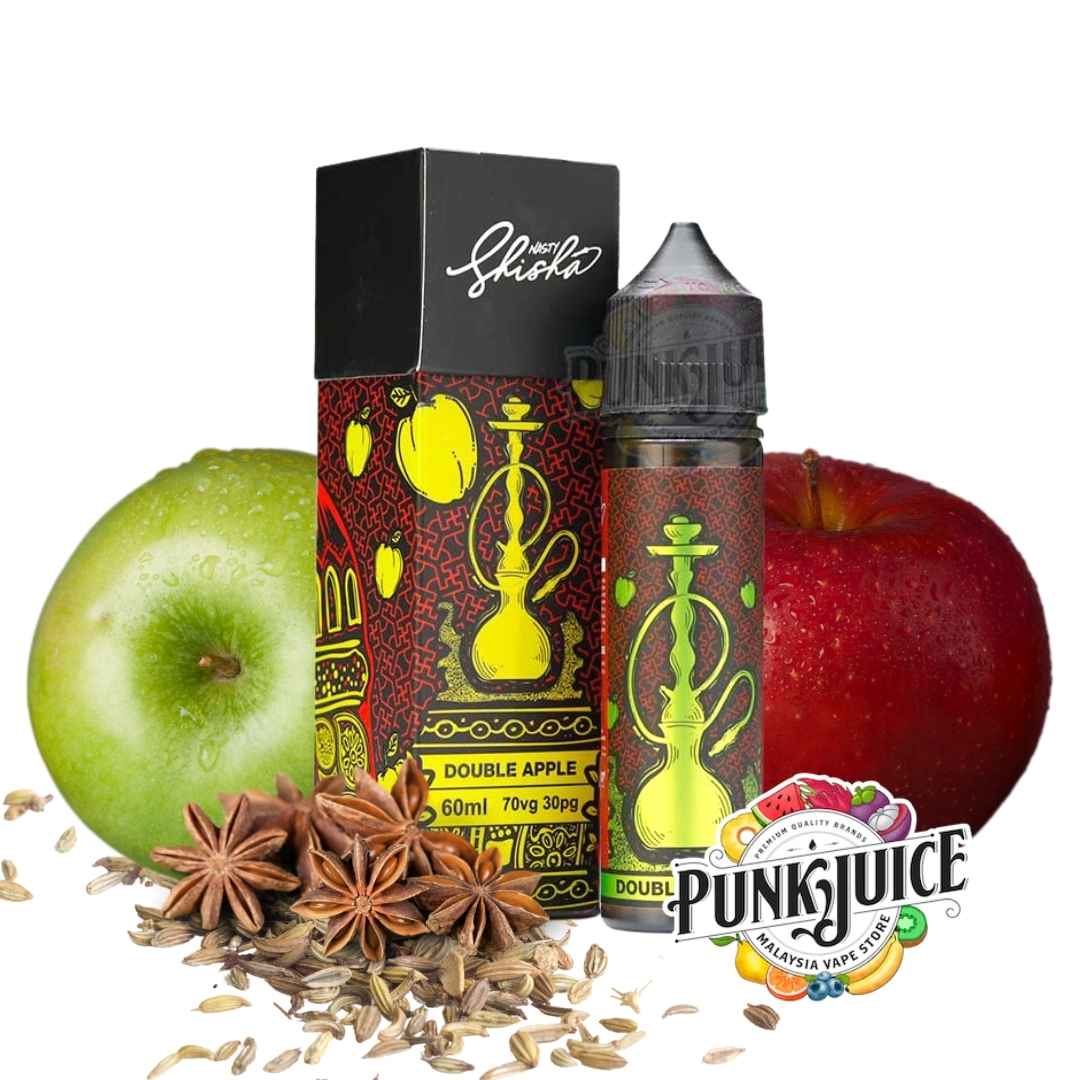 Nasty Juice - Double Apple Shisha Series - 60ml