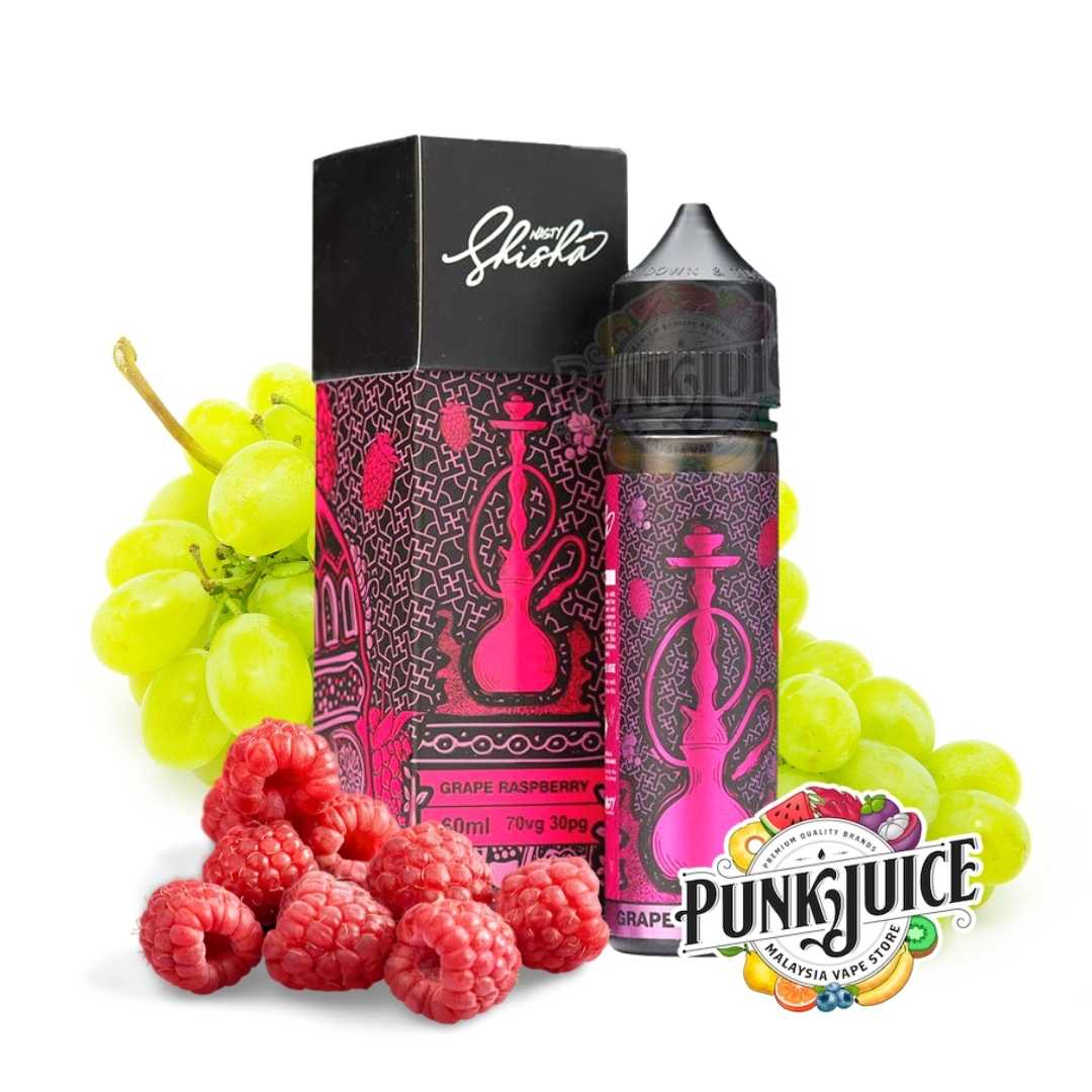 Nasty Juice - Grape Raspberry Shisha Series - 60ml