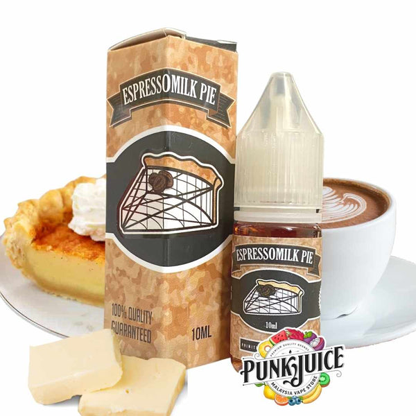 Primitive Vapor Espressomilk Pie Salt - Punk Juice Vape Store