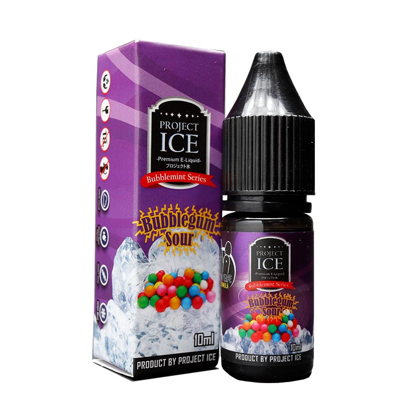 Project Ice Salt Bubblegum Sour-Punk Juice Vape Store