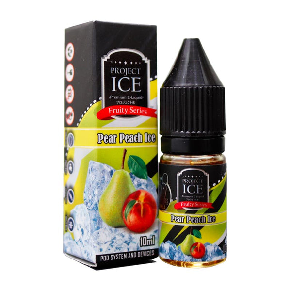 Project Ice Salt Pear Peach Ice - Punk Juice Vape Store Project Ice Salt Pear Peach Ice - Punk Juice Vape Store