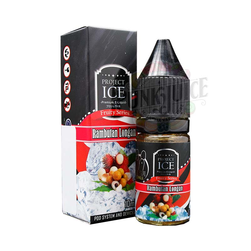 Project Ice Salt - Rambutan Longan 10ml bottle