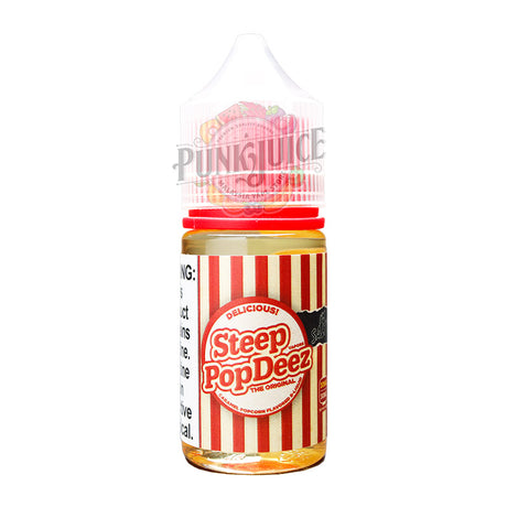 Steep Vapors Salt Pop Deez Popcorn Caramel-Punk Juice Vape Store