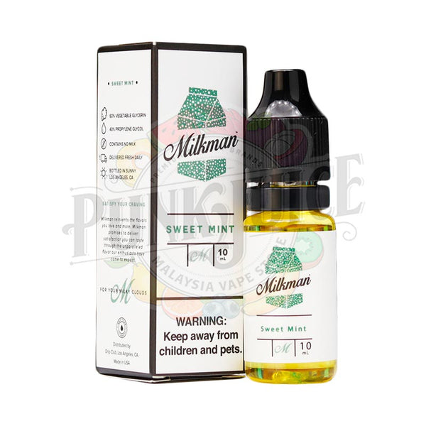 The Milkman Sweet Mint Salt Nic - Punk Juice Vape Store The Milkman Sweet Mint Salt Nic - Punk Juice Vape Store