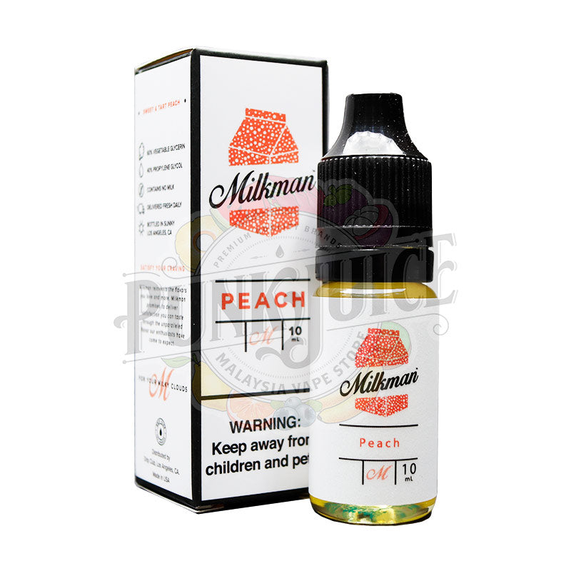 The Milkman Peach Salt Nic-Punk Juice Vape Store