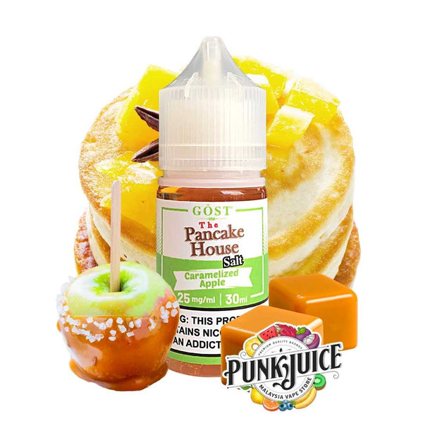 The Pancake House Salts by Gost Vapor - Caramelized Apple - Salt