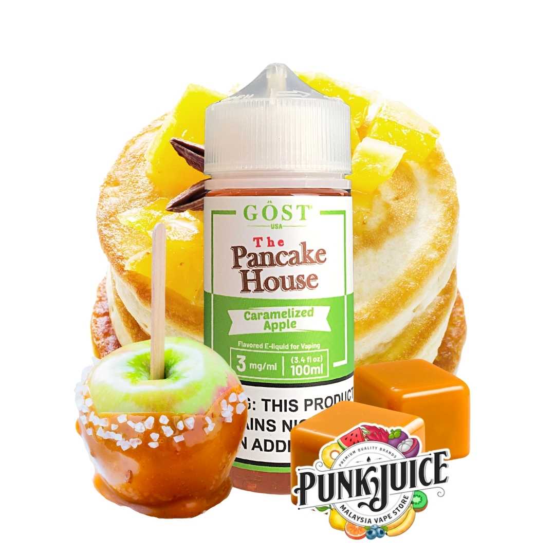 The Pancake House by Gost Vapor - Caramelized Apple - 100ml