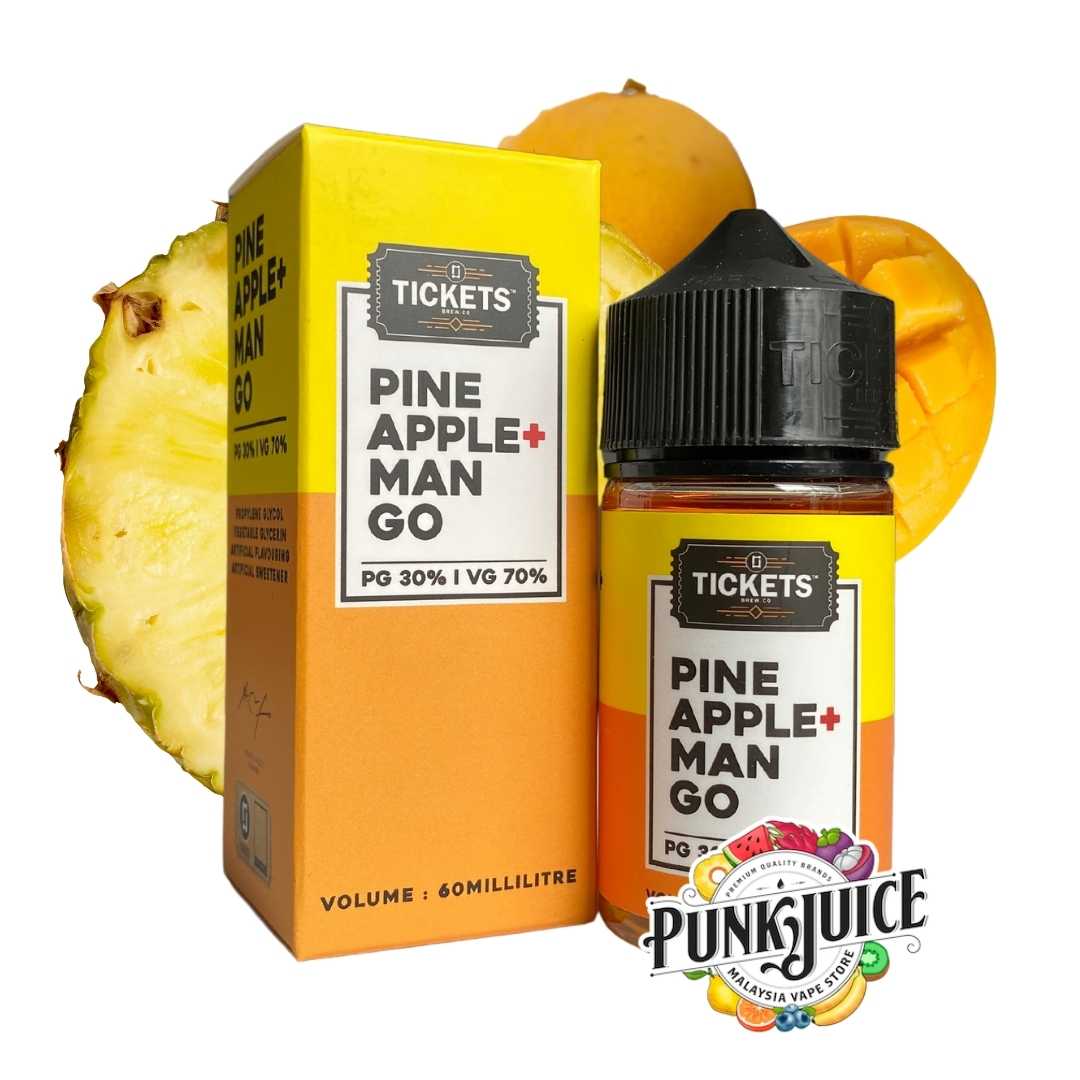 Tickets Brew - Pineapple Mango - 60ml