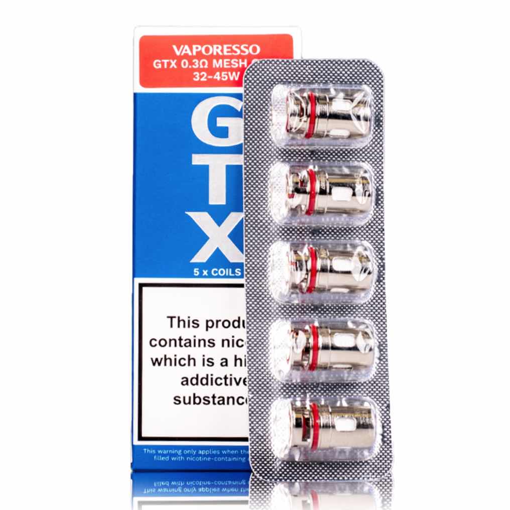 vaporesso swag px80 coils Vaporesso GTX Coils (5pc per box) – Punk Juice Vape Store