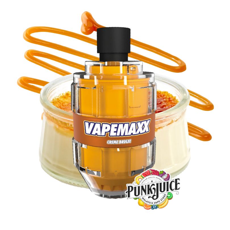 Vault Vape Vapemaxx 12,000 (12k) Disposable Pod - Creme Brulee