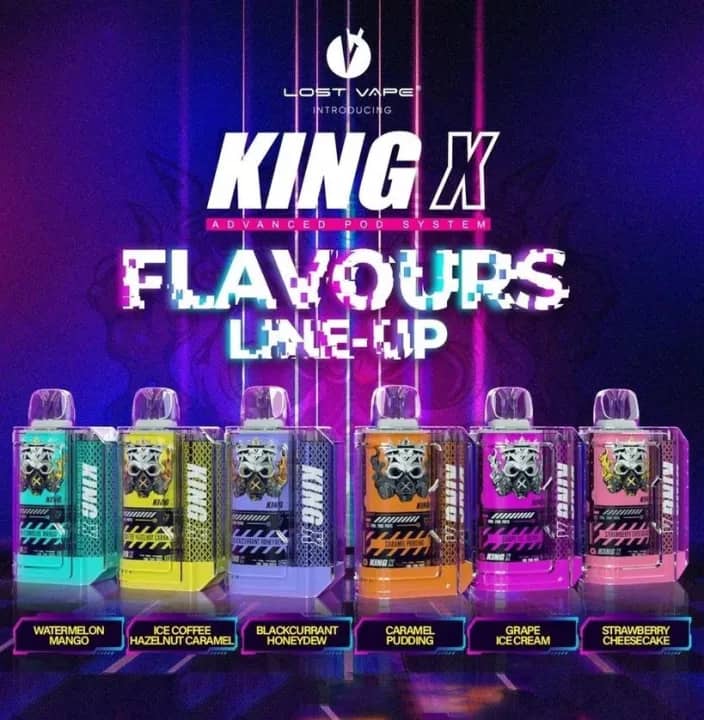 Lost Vape - King X Disposable Pod 7500 puffs