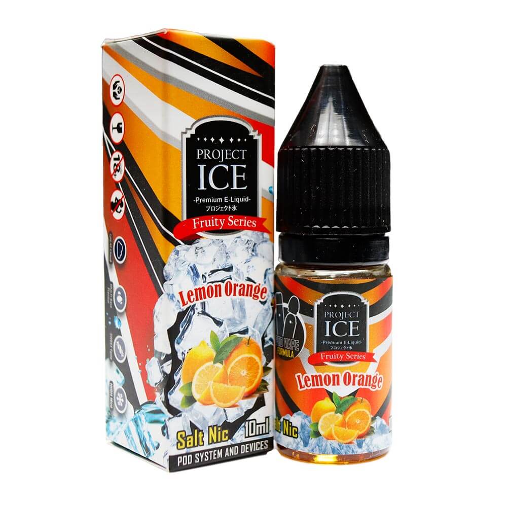 Project Ice Salt Lemon Orange - Punk Juice Vape Store Project Ice Salt Lemon Orange - Punk Juice Vape Store