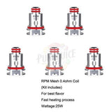 SMOK REPLACEMENT COILS RPM NORD-Punk Juice Vape Store